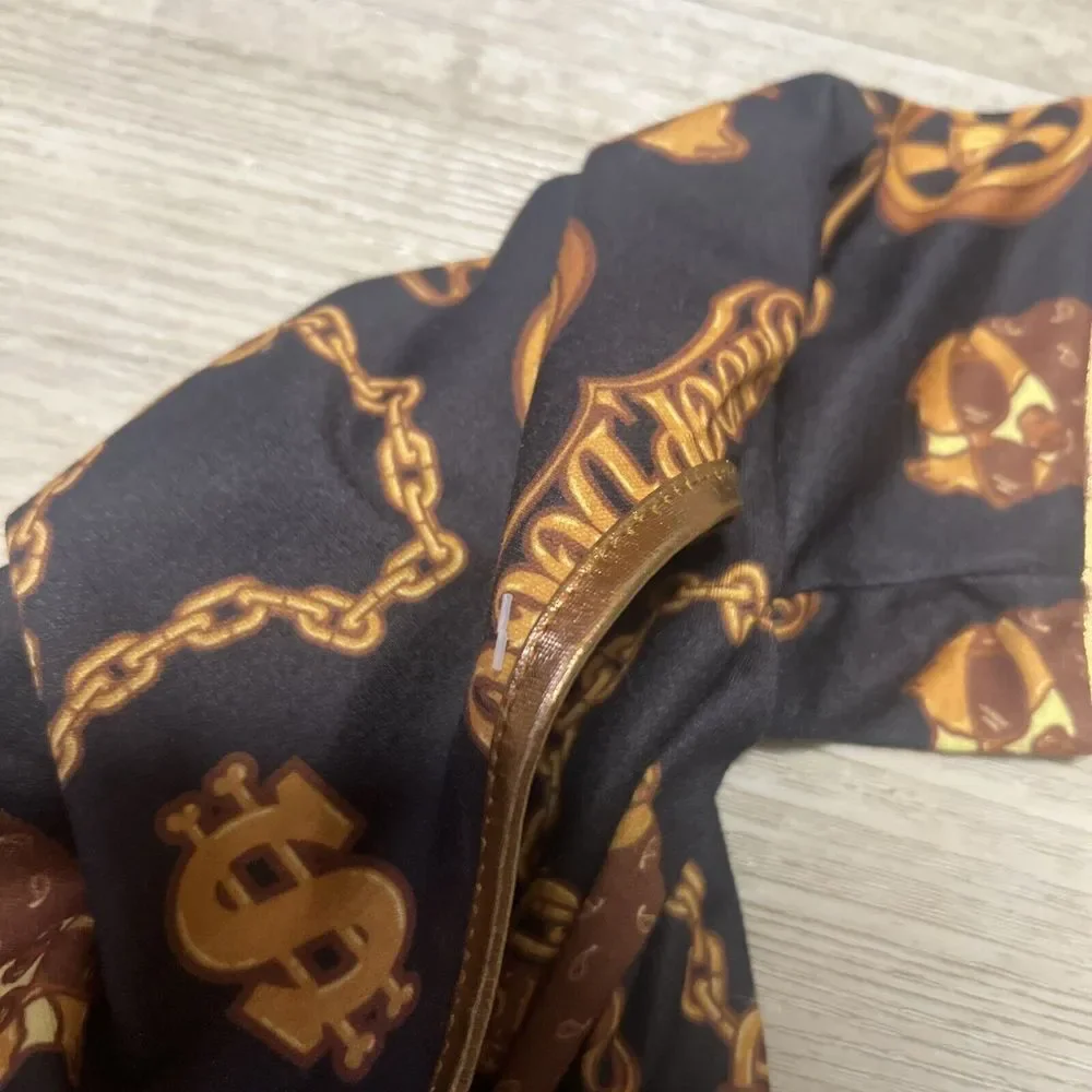 Snoop Doggie Doggs Dog Pet PJ Jammies Black Gold‎ Off The Chain Sz XL Long Beach
